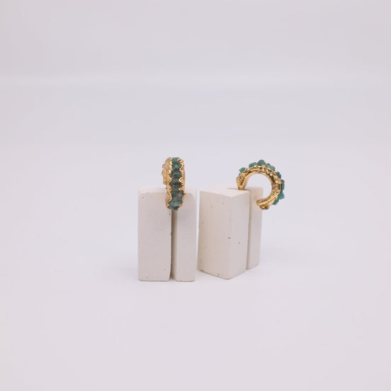 Charlotte mini hoops